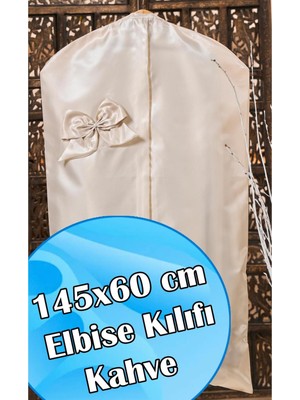 Empressco Dantelux Şantuk Fionklu Çeyizlik Elbise Kılıfı (Gamboç) Kahve - 145X60 cm - Fiyatı, Yorumları