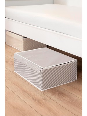 Empressco Alas Çok Amaçlı Baza Altı Kutu Yeni Sezon Su Geçirmez Nano Teknoloji Kumaş 50X40X19 - Fiyatı, Yorumları