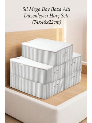 Empressco Textile Sweet 5li Mega Boy Baza Altı Düzenleyici Hurç 74X46X22 - Fiyatı, Yorumları