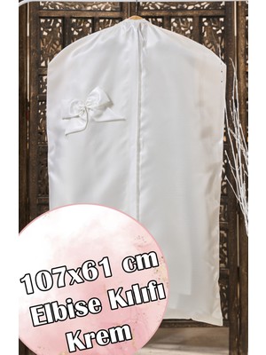 Empressco Dantelux Şantuk Fionklu Çeyizlik Elbise Kılıfı Hurç (Gamboç) Ekru - 107X60 cm - Fiyatı, Yorumları