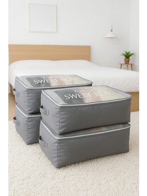 Empressco Ser&yat Şeffaf Sweet Home Baskılı Lavanta Kokulu [4 Adet] 64X44X20 Kalın Kumaş - Fiyatı, Yorumları