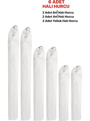 Empressco Turinhome 6 Adet Halı Hurcu, Halı Kılıfı, Halı Ambalajı, Halı Hurcu - Fiyatı, Yorumları