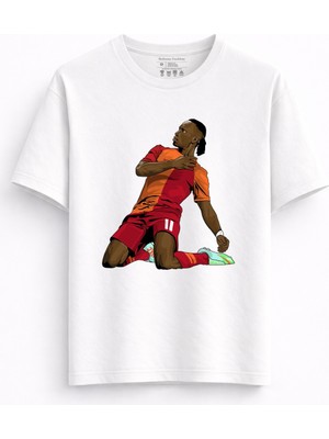 Rabona Fashion Drogba Aslan Ruhu Retro T-Shirt
