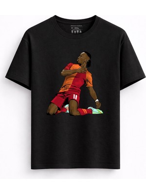 Rabona Fashion Drogba Aslan Ruhu Retro T-Shirt