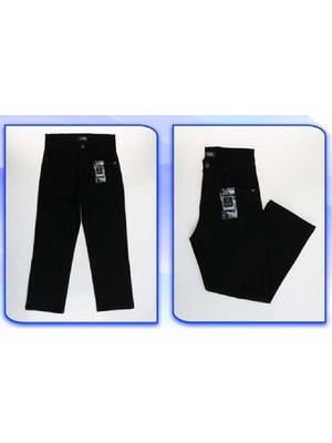 Başak Çocuk Giyim 1111270538 Erkek Kot Pantalon 5/8 Yaş - Siyah - 5-6 Yaş