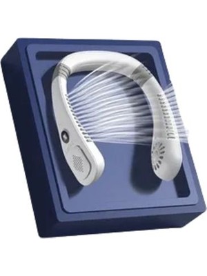 Sepetink Giyilebilir Bladeless Boyun Fanı | 360° Serinlik, 5 Kademe Rüzgar, USB Şarjlı Sessiz Mini Klima