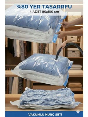 Empressco Magic Saver Bag 4 Adet Xxl Vakumlu Hurç Özel Seti Büyük Paket - Fiyatı, Yorumları