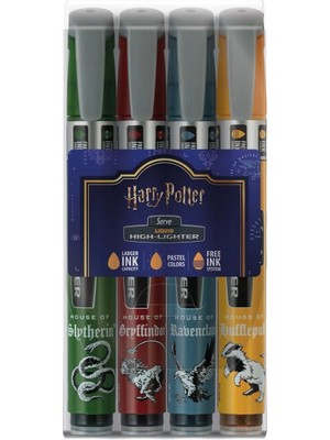 Serve Harry Potter 4'lü Fosforlu Kalem Seti