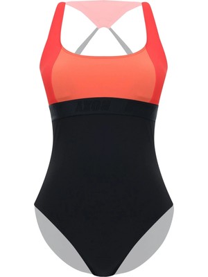Roxy Actıve Colorblk One Siyah Kadın Mayo