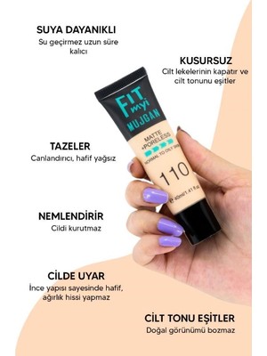 Ozcmax 3'lü Fit Myi Tüp Fondöten Seeti
