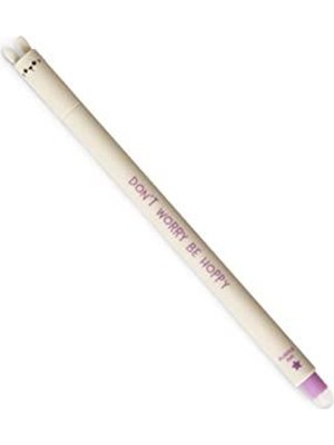 Legami Silinebilir Jel Kalem 0.7 mm Mor Tavşan