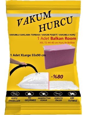 Empressco Vakum Hurcu Xlarge 55X90 cm Vakumlu Hurç - Vakumlu Poşet - - Fiyatı, Yorumları