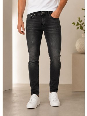 Lion Life Erkek Slim Fit Jean Pantolon - 7693