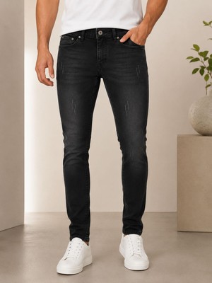 Lion Life Erkek Slim Fit Jean Pantolon - 7692