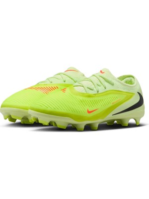 Nike Jr Phantom 6 Low Pro Fg/mg Çocuk Sarı Futbol Krampon HM9204-800 (Dar Kalıptır 1 Beden Büyük Alınız)