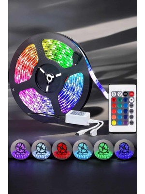 Techora Sale LED Işık 5 Metre Şerit LED Rgb Işıklı