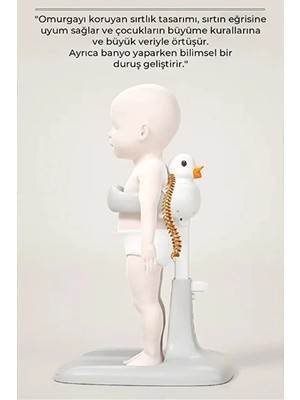 Ozcmax Ergonomik Ördekli Bebekk Banyo Yıkama Yardımcısı