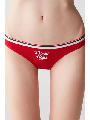 U.S. Polo Assn. Kadın Yıldızlı, 3'lü Slip