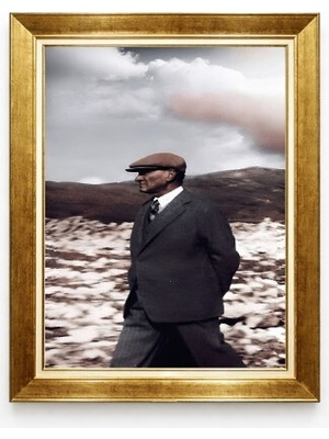 Tablore Atatürk Kocatepe Tablosu Tarihi Dekoratif Çerçeveli