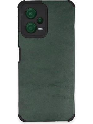 sbodurhome Xiaomi Redmi Note 12 5g Kılıf Loop Deri Silikon - Yeşil