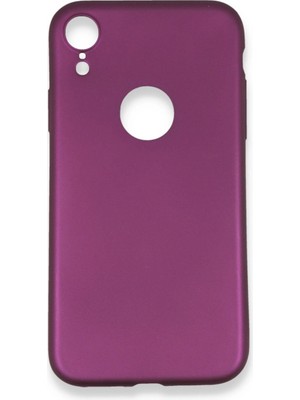 sbodurhome Apple Iphone Xr Kılıf First Silikon - Mürdüm