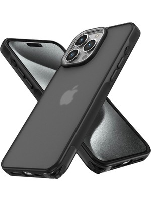 sbodurhome Apple Iphone 15 Pro Max Kılıf Elegant Kapak - Siyah