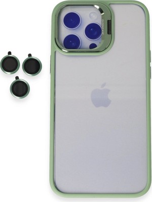 sbodurhome Joko Apple Iphone 15 Pro Max Kılıf Roblox Lens Standlı Kapak - Yeşil