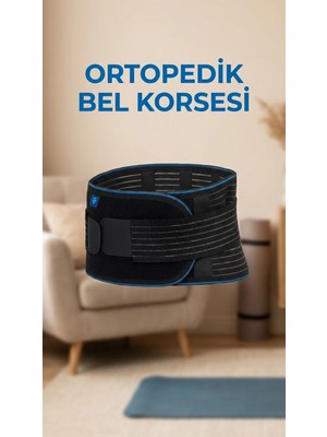 Nuveden Ieg Unisex Ayarlanabilir Ortopedik Bel Destekli Çalışma Korsesi Glyaln