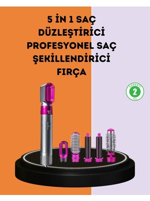 Nuveden Ieg Çok Fonksiyonlu Saç Kurutma ve Şekillendirme Makinesi 5 Başlık Glyaln