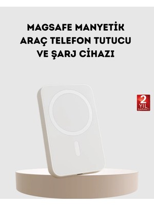 5000MAH Manyetik Powerbank – iPhone Serisi Için Taşınabilir Kablosuz Şarj Cihazı
