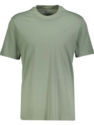 Süvari O Yaka Basic T-Shirt TS1014000475 Su Yeşili