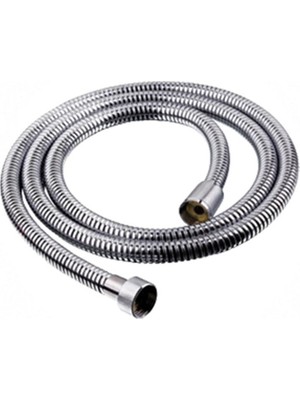 Pretify Duş Hortumu Krom 150 cm Paslanmaz Çelik