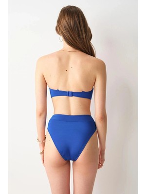 No Gossip Angela High Leg Bikini Tek Alt Saks 239203
