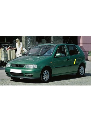 Sol Arka Kapı Orta Çıtası Siyah 6N4853753A Vw Polo Hatchback ile Uyumlu 1994-1999