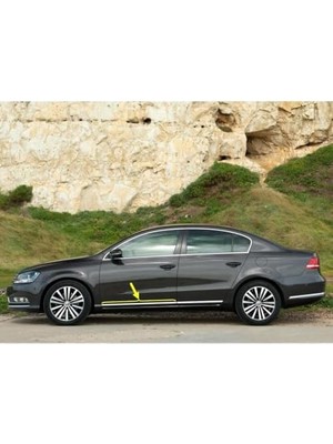 Sol Ön Kapı Alt Krom Çıtası 3AA854939A Vw Passat B7 ile Uyumlu 2011-2014
