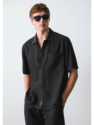 Mavi Mavi Black Cepli Liyosel (Tencel™) Gömlek 0211985-900
