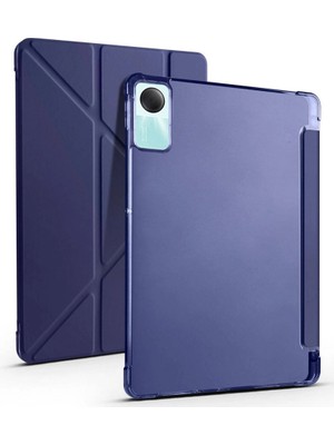 sbodurhome Xiaomi Redmi Pad Se 4g Kılıf Kalemlikli Mars Tablet Kılıfı - Lacivert