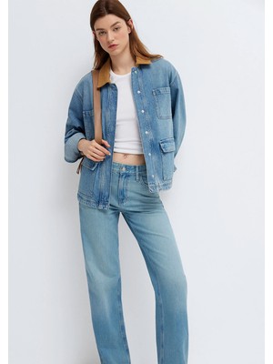 Mavi The Road Iconic Vintage Indigo Mavisi Jean Ceket 1121100-A3859