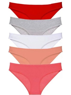 Marsilyan 5 Adet Süper Eko Set Likralı Kadın Slip Külot 519
