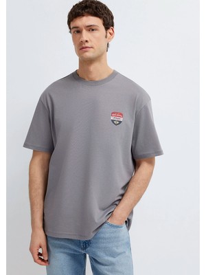 Mavi Mavi Jeans Baskılı Gri Tişört 0613599-85550
