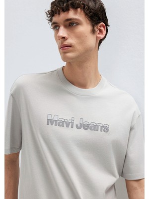 Mavi Mavi Jeans Baskılı Gri Tişört 0613563-70075