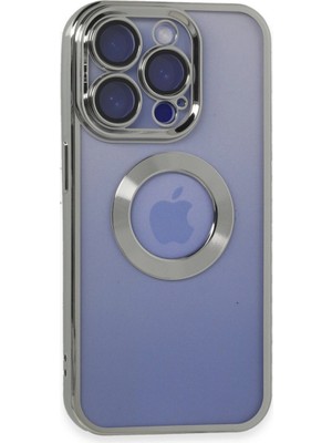sbodurhome Apple Iphone 15 Pro Max Kılıf Slot Silikon - Gümüş