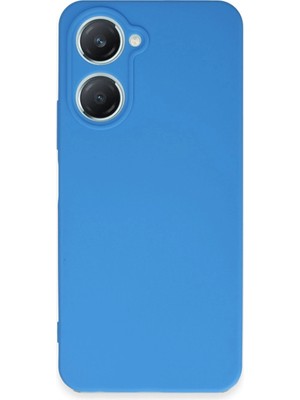 sbodurhome Vivo Y18 Kılıf First Silikon - Mavi