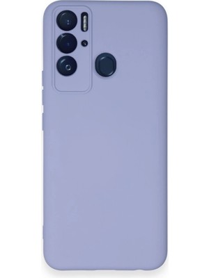 sbodurhome Tecno Pova Neo Kılıf Nano Içi Kadife Silikon - Lila