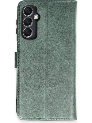sbodurhome Samsung Galaxy M34 5g Kılıf Trend S Plus Kapaklı Kılıf - Yeşil