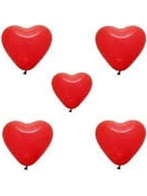 Marsilyan Kalpli Balon Baskısız 12inc 100 Parça (4887)