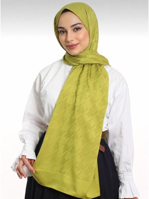 Revam Collection Kazayağı Desen Ipeksi Jakar Şal
