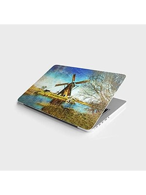 Laptop Notebook Pc Kaplama Etiketi Değirmen