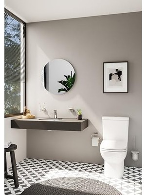 S20 6039B003-0012 Tezgah Altı Lavabo, 42 Cm, Beyaz