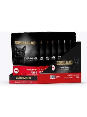 MarkEntegra Pouch  Sığır Etli Yaş Kedi Maması 85GRX24AD